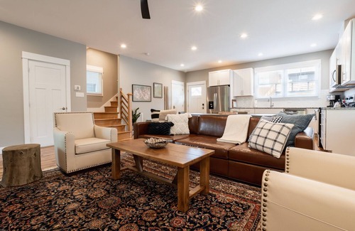 Woodfin Villa | Way Downtown | A Modern Retreat Near Downtown Asheville | Hot Tub