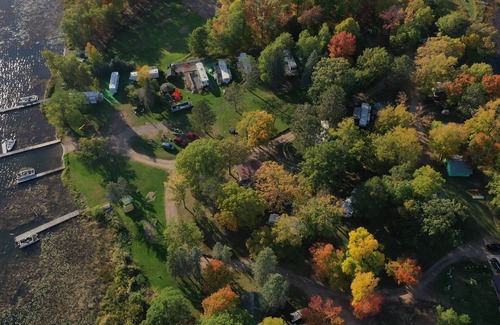 Garrison Resort | We are a resort that has both cabins and RV rental sites.