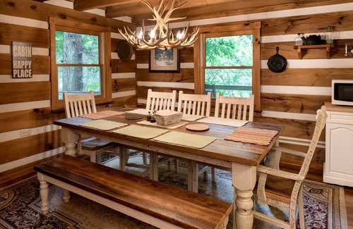 Greeneville Cabin | WE ARE OPEN! Authentic log cabin on Paint Creek, 0.5 mi to Appalachian Trail