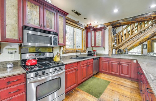 Kamas Cabin | Weber River Cabin in Oakley w/Private Hot Tub!