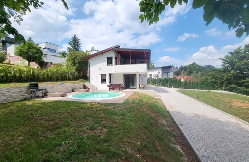 Sarajevo House | Weekend pool house Sarajevo with outdoor pool and fireplace in top location