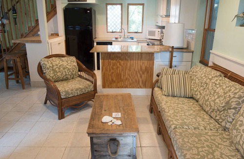 Beach Haven Cottage | Weekly and Monthly Rental Available in Cozy, Backyard Cottage