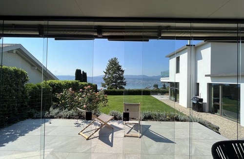 Meilen District Villa | WEF Luxuriöse Villa mit Seeblick