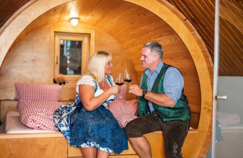 Grub an der March House | Weinfass Chalet Für 4 In Grub An Der March