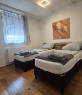 Weisenau Apartment | Weisenau-Schlafbereich - Einzel-oder Doppelbett