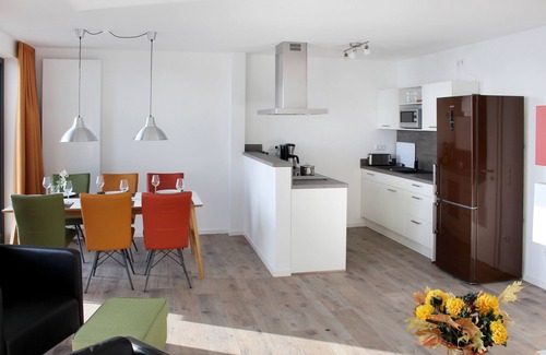 Plau am See Apartment | Weisses Haus Plau - Lake view apartment - SUITE with terrace