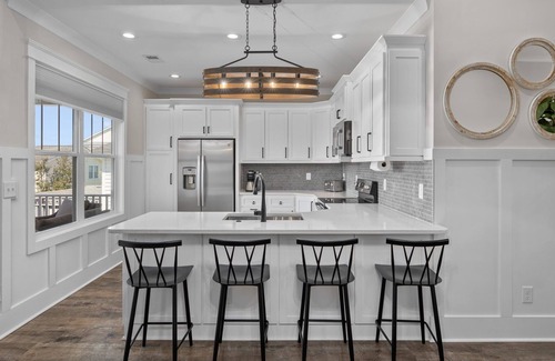 Cherry Grove Beach House | Welcome to 30 North—LUXURY Home with Private Pool! Pet Friendly!