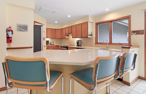 Stone Harbor House | Welcome to a stunning two-story, four-bedroom townhouse just two blocks from the beach