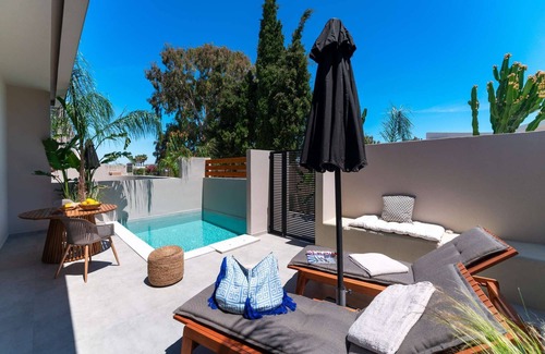 Ixia Apartment | Welcome to Afesou Suites, your perfect sanctuary in the stunning coastal area of Ixia, Rhodes.