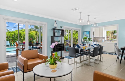 Poinsettia Heights House | Welcome to Pelican Landing, A Cozy Tropical Heated Pool Home!