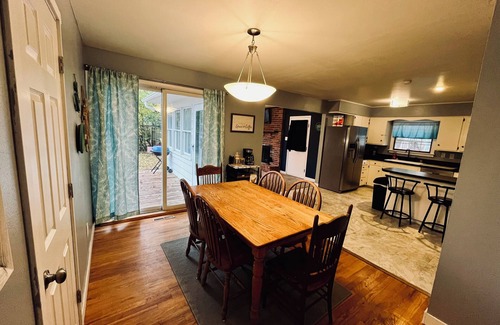 Ames House | Welcome to the Central Hearth! Charming 3 bd 2 bath. Centrally located Sleeps 8!