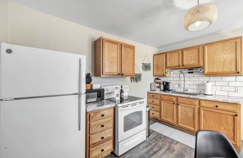 Algoma Apartment | Welcome to The Steele Magnolia! Completely renovated 2 bed/1ba plus bonus pull out futon couch