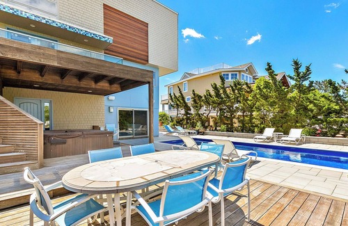 Loveladies House | Welcome to your ocean front paradise, 7 beds, 5.5 baths, right on the beach