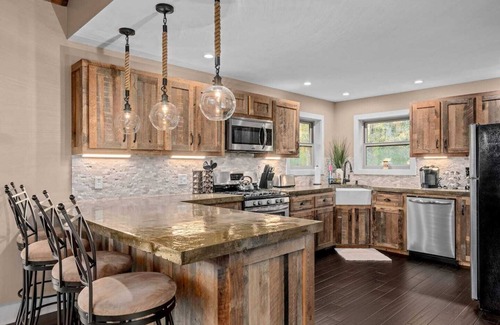 Farmersville Station House | Welcome to your perfect hideaway, a serene, secluded retreat in the heart of nature