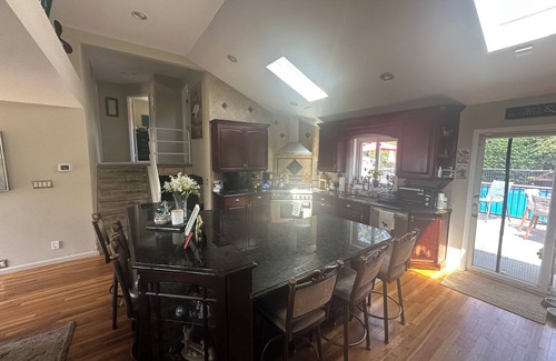 Seaford House | Welcoming 3-bdrm house with AC, heated pool with outdoor entertainment space