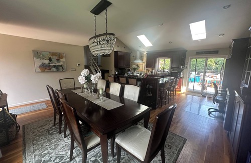 Seaford House | Welcoming 3-bdrm house with AC, heated pool with outdoor entertainment space