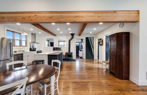 Coupeville House | Welcoming home with WiFi, wood stove, & views of Mt. Baker - dogs OK