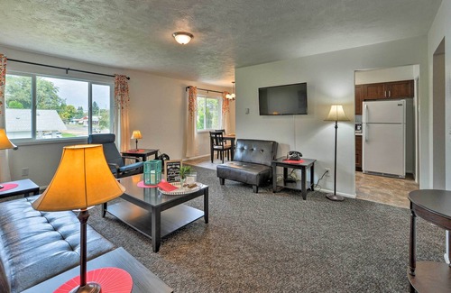 Rigby Apartment | Welcoming Rigby Apartment Near Skiing & Hiking!