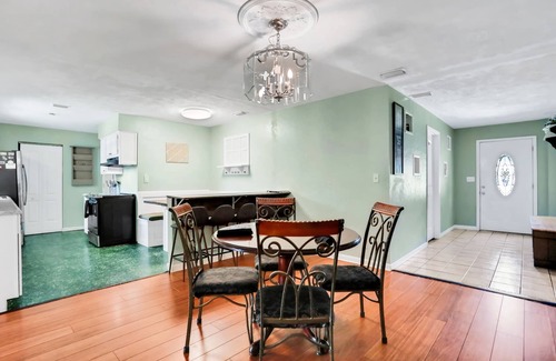 Putnam Hall House | Welcoming single-level home with private pool, hot tub, large yard, patio