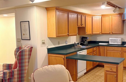 Charlottesville Apartment | Welcoming studio with wood burning fireplace, in charming Charlottesville