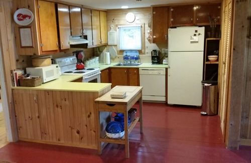 Sebago House | Well Appointed House on a Secluded Sandy Beach Cove - West Shore - Sebago Lake