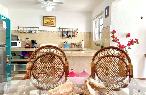 Chelem House | Well-located 3 BR Beachfront house