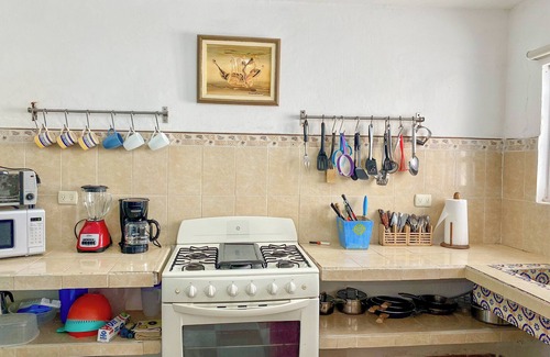 Chelem House | Well-located 3 BR Beachfront house