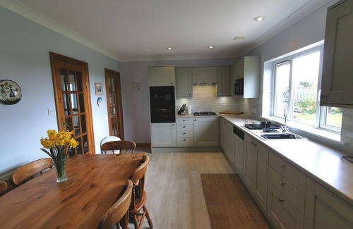 Carnhedryn House | Well presented 3 bedroomed dormer bungalow with parking, garden and view