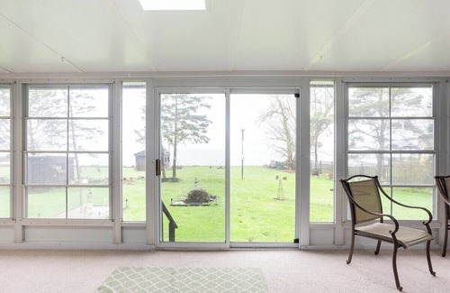 Carrying Place Cottage | Wellers Cove Waterfront Cottage | Wood Fired Sauna | firepit