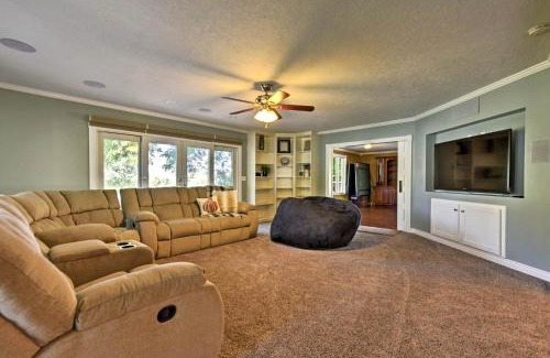 Wellsville House | Wellsville House with Mtn Views and Pickleball Court!