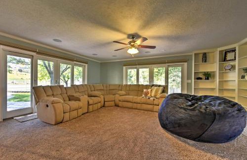 Wellsville House | Wellsville House with Mtn Views and Pickleball Court!