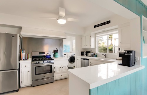 West Beach House | West Beach Villas 1 & 2 - two villa rental (entire property) - 2 blocks to beach!