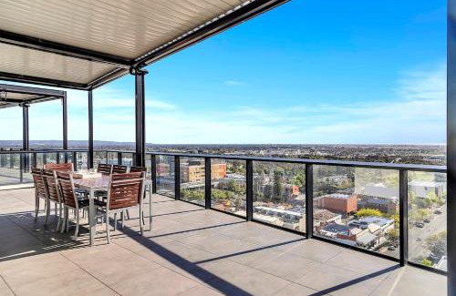 Adelaide Central Business District Apartment | 'West End Penthouse' Sky-high Resort-style Haven