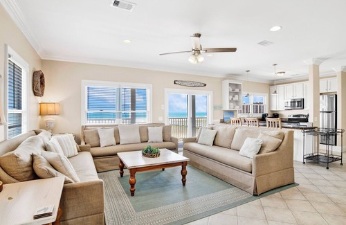 Parasol West House | West of Eden East - 6 Bedroom Luxury Beachfront home with Heated Pool, sleeps 18