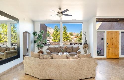 West Sedona House | West Sedona Hot Tub with views