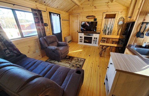 Eustis Cabin | Western Mountain Retreat. Hunt,Fish or Relax. 20 minutes to Sugarloaf. nnnn