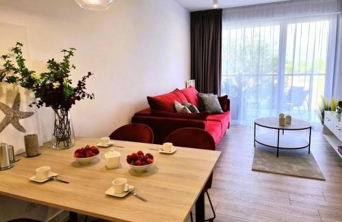 Kolobrzeg Apartment | Westin House Resort Kołobrzeg - 109 BASEN, SAUNA, JACUZZI, PRYWATNY PARKING W CENIE