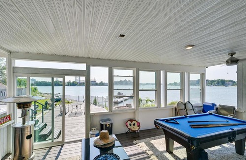 North Weymouth House | Weymouth Waterfront Getaway with Swim Spa and Hot Tub