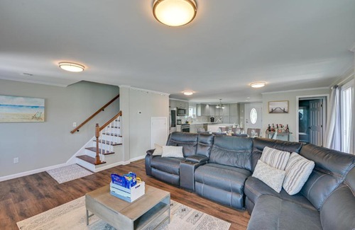 North Weymouth House | Weymouth Waterfront Getaway with Swim Spa and Hot Tub