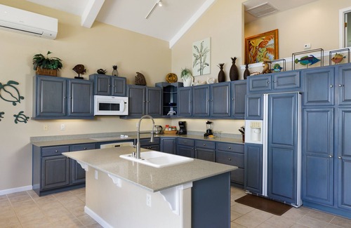 Puako House | Whale's Tail - Beachfront in Magical Puako! Beach outside the back door!