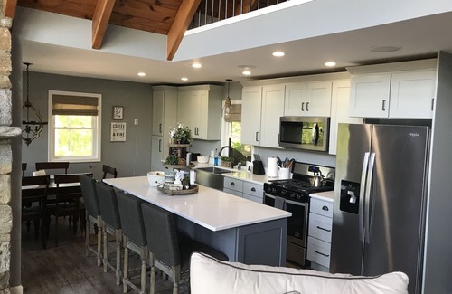 Lake Lure House | What a View! Rumbling Bald home on top of Young’s mountain.