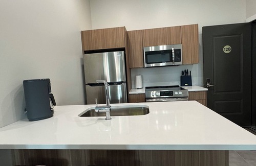 Grand Island Condo | Where the Lights Glow Downtown Condo