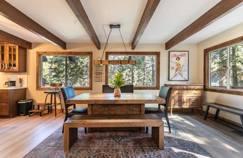 Chamberlands House | Whimsical Cabin with Deck - 1 Mile to Lake Tahoe