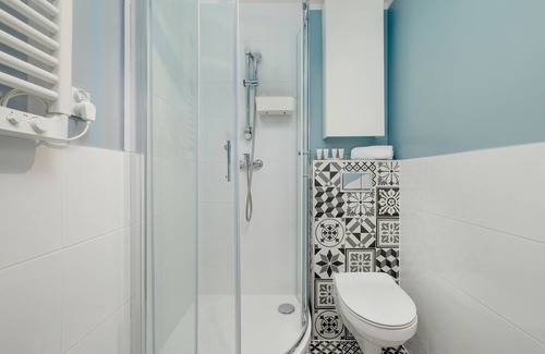 Brynow Apartment | White and Green Apartment by Renters