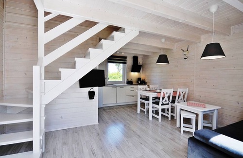 Grzybowo House | White cottage Lux, Grzybowo in Kołobrzeg, 1-6 persons, with air conditioning
