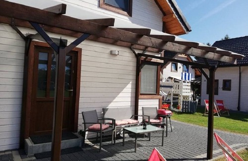 Mrzezyno House | White Holiday House is a complex of 10 comfortable wooden holiday houses