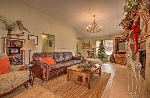 Boswell House | White River Getaway with Fire Pit and Trout Fishing!