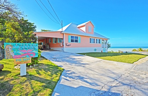Spanish Wells House | White Sand Beach just steps away! Fabulous Oceanview Porch!