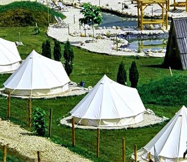 Misace Other | White Tent Mountain View in camp Garden Park