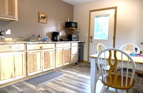 Seeley Lake Apartment | Whitetail View, Secluded, Hot Tub-Spectacular View.